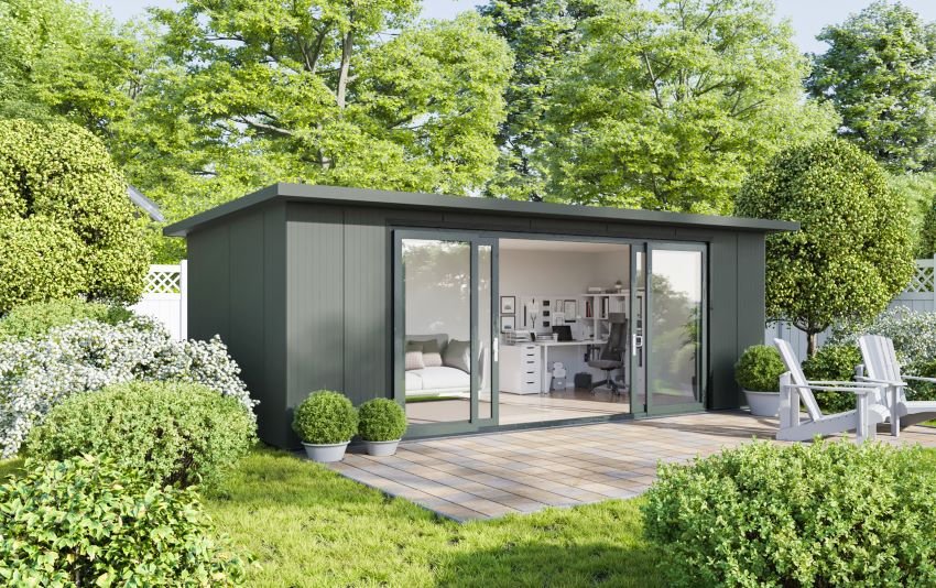 The Maximus workshop Kingspan garden room