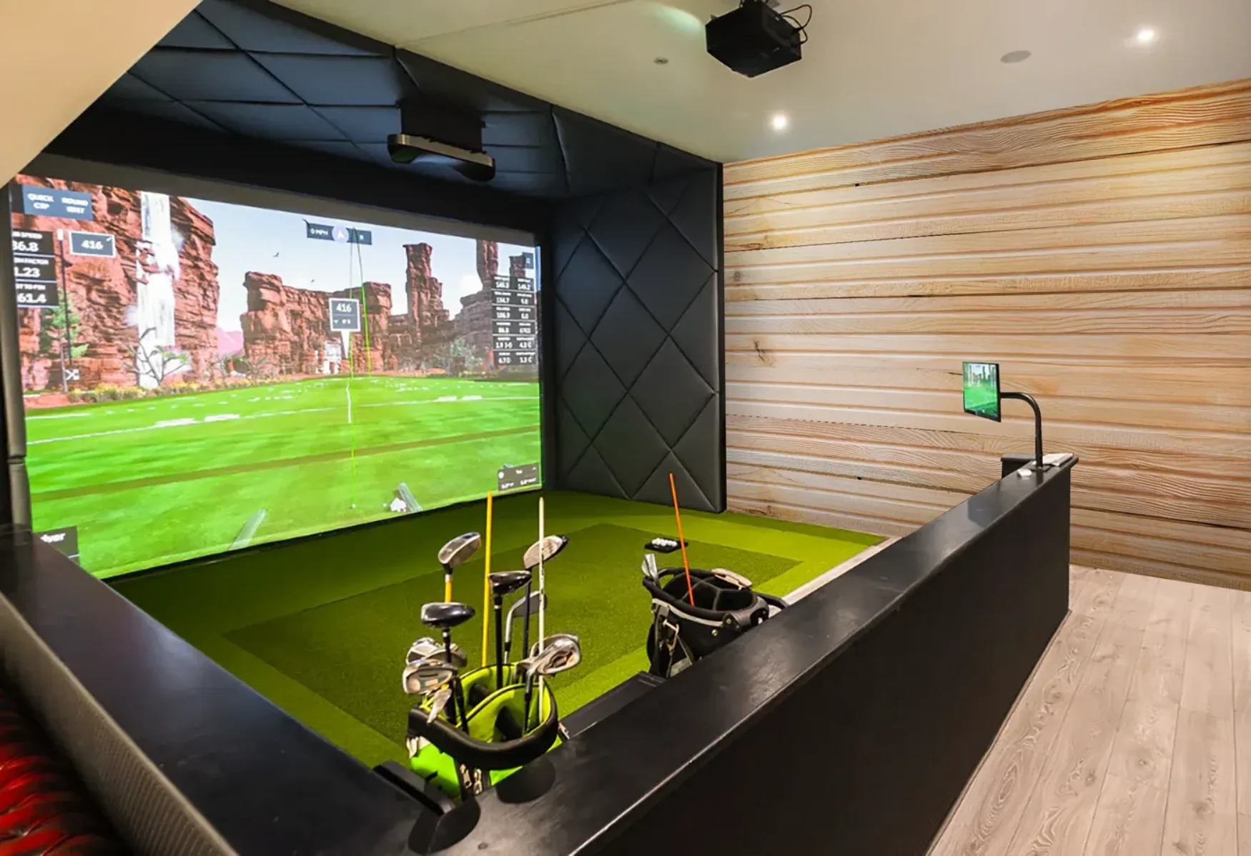Golf Simulator Garden Rooms garden room by All Season Garden Rooms